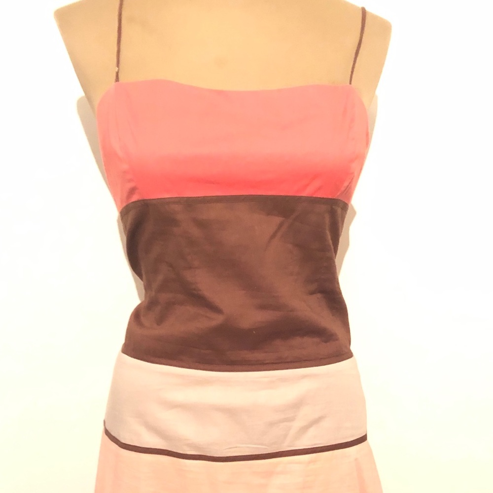 BCBG maxazaria color block dress s10
